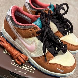 Nike Dunk Low - Free Lunch Chocolate Milk - Size 1